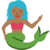 Mermaid: Medium-Dark Skin Tone
