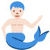 Merman: Light Skin Tone