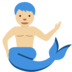 Merman: Medium-Light Skin Tone
