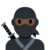 Ninja: Dark Skin Tone