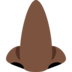 Nose: Dark Skin Tone