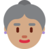 Old Woman: Medium Skin Tone