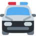 Oncoming Police Car