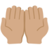 Palms Up Together: Medium Skin Tone