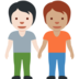 People Holding Hands: Light Skin Tone, Medium Skin Tone