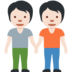 People Holding Hands: Light Skin Tone
