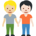 People Holding Hands: Medium-Light Skin Tone, Light Skin Tone