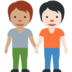 People Holding Hands: Medium Skin Tone, Light Skin Tone