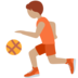 Person Bouncing Ball: Medium Skin Tone