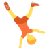Person Cartwheeling