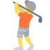 Person Golfing