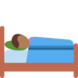 Person in Bed: Medium-Dark Skin Tone