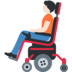 Person in Motorized Wheelchair: Light Skin Tone