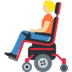 Person in Motorized Wheelchair: Medium-Light Skin Tone