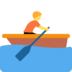 Person Rowing Boat