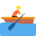 Person Rowing Boat: Medium-Light Skin Tone