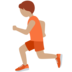 Person Running: Medium Skin Tone