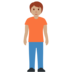 Person Standing: Medium Skin Tone