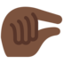 Pinching Hand: Dark Skin Tone