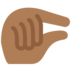 Pinching Hand: Medium-Dark Skin Tone