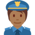 Police Officer: Medium-Dark Skin Tone