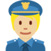 Police Officer: Medium-Light Skin Tone