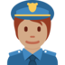 Police Officer: Medium Skin Tone
