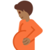 Pregnant Person: Medium-Dark Skin Tone