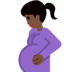 Pregnant Woman: Dark Skin Tone