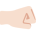 Right-Facing Fist: Light Skin Tone