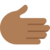 Rightwards Hand: Medium-Dark Skin Tone