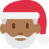 Santa Claus: Medium-Dark Skin Tone