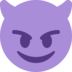 Smiling Face with Horns