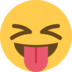 Squinting Face with Tongue