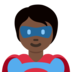 Superhero: Dark Skin Tone