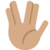 Vulcan Salute: Medium Skin Tone