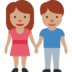 Woman and Man Holding Hands: Medium Skin Tone