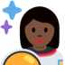 Woman Astronaut: Dark Skin Tone