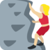 Woman Climbing: Medium-Light Skin Tone