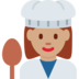Woman Cook: Medium Skin Tone