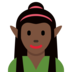 Woman Elf: Dark Skin Tone