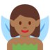 Woman Fairy: Medium-Dark Skin Tone