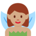 Woman Fairy: Medium Skin Tone