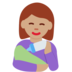 Woman Feeding Baby: Medium Skin Tone