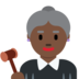 Woman Judge: Dark Skin Tone