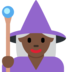 Woman Mage: Dark Skin Tone