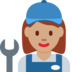 Woman Mechanic: Medium Skin Tone