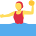Woman Playing Water Polo