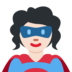 Woman Superhero: Light Skin Tone