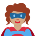 Woman Superhero: Medium Skin Tone